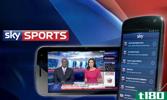 sky sports tv订阅android应用程序现已推出