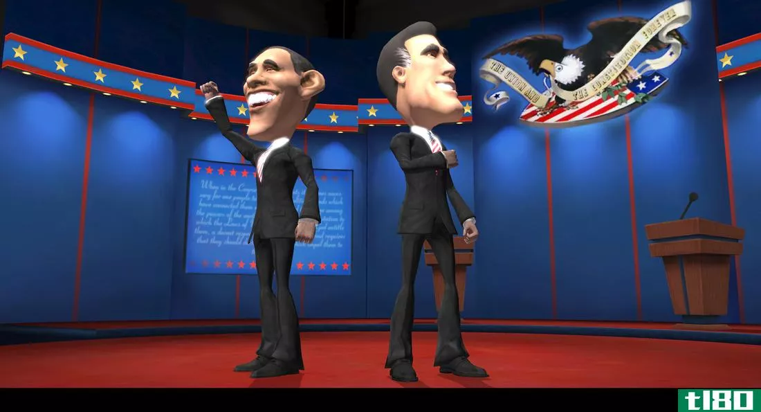 击败奥巴马，罗姆尼在'无限刀片'创造者的新政治游戏