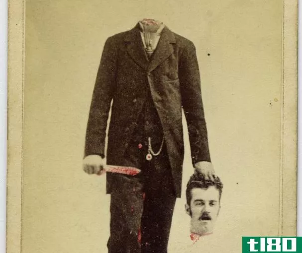 无头人和其他19世纪的戏法照片