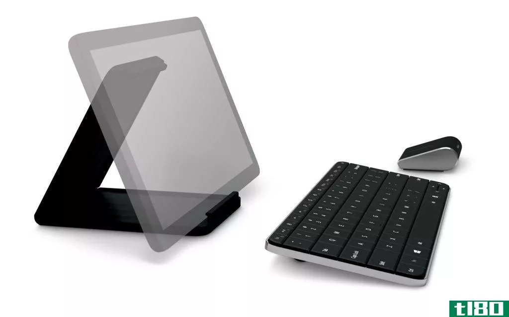 微软古怪的楔形移动键盘和楔形触摸鼠标在windows8上实现了无线上网