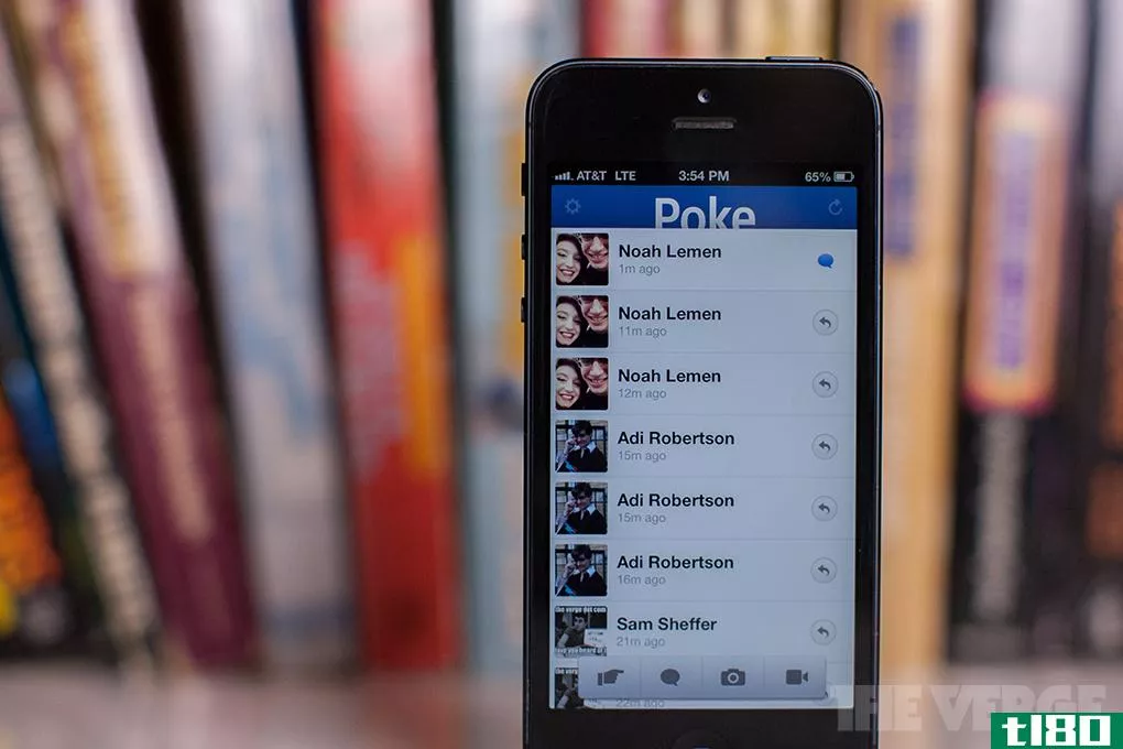 facebook采用了snapchat和新的poke消息应用程序