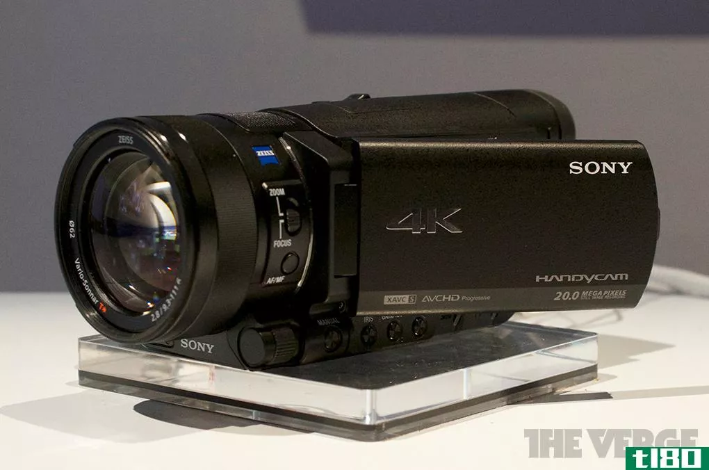 索尼的handycam fdr-ax100为家庭电影制作者带来4k拍摄
