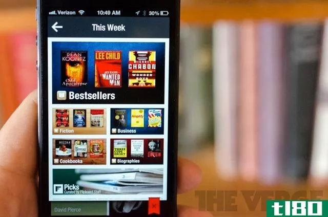 flipboard nets与苹果公司合作，允许用户浏览杂志格式的ibookstore