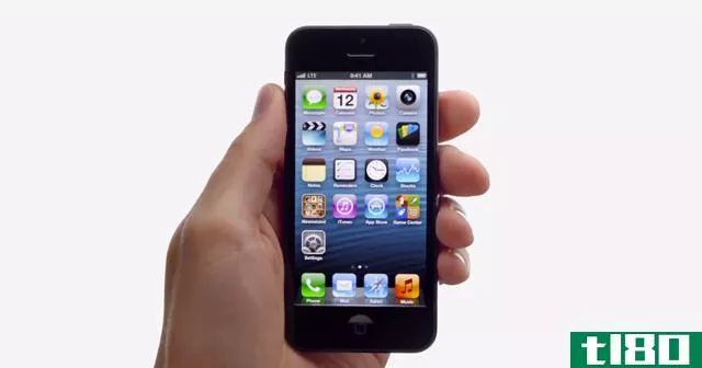 苹果在新的商业广告中展示iphone5