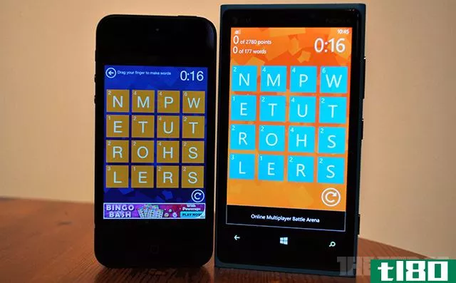 微软将wordament引入iphone，这是首款拥有xbox live成就的ios游戏