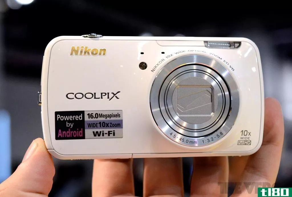 测试尼康首款android相机coolpix s800c
