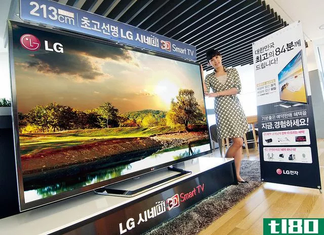 lg预定了84英寸4k超高清电视，下月在韩国发货，售价21975美元