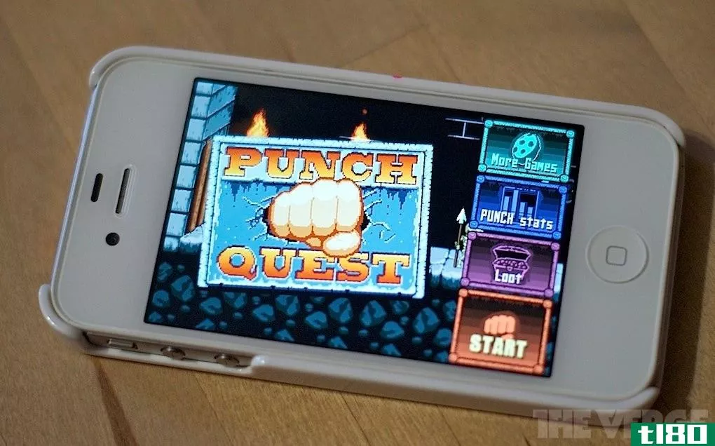 “punch quest”是iphone最热门的游戏，但它在财务上却是个失败
