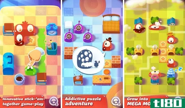 《割断绳子》创作者在app store发布首款新游戏《布丁怪兽》