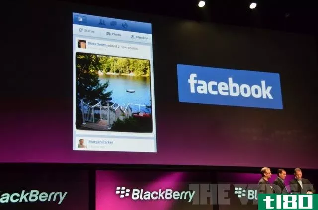 黑莓10将推出facebook、twitter应用程序；应用程序提交将于10月10日开始
