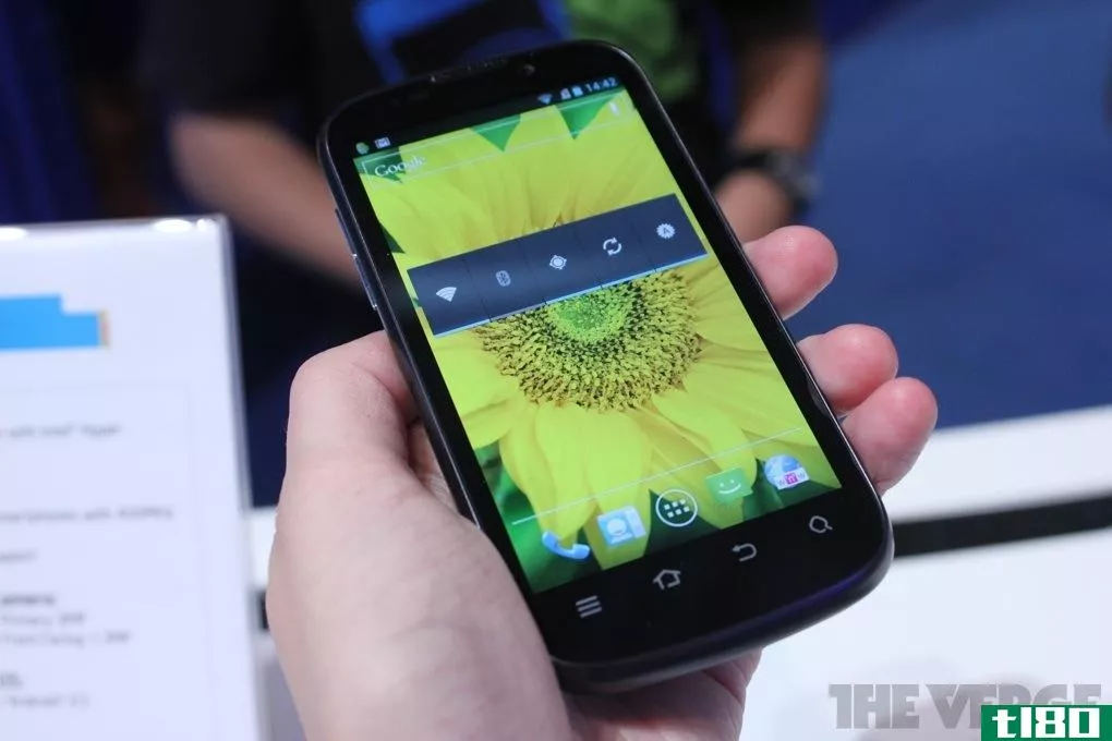 中兴通讯的grand x in：第一款基于英特尔的android 4.0手机