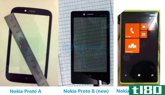 诺基亚windows phone 8设备的新部件在网上首次亮相