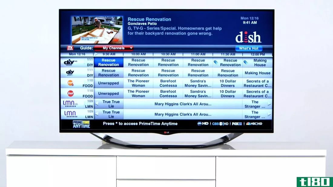 dish的“虚拟乔伊”应用程序为lg智能电视带来hopper dvr体验