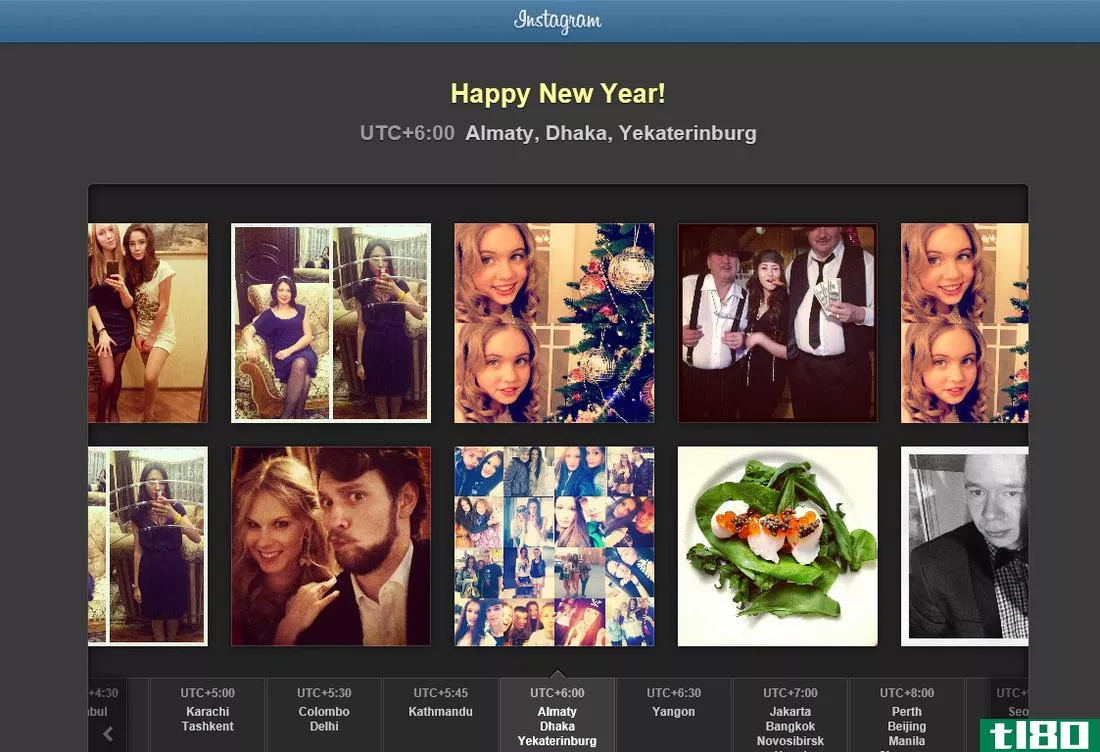instagram以桌面优化的nye照片流迎接新的一年