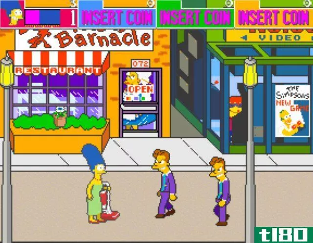 《辛普森一家街机游戏》是有史以来基于电视节目的最好的游戏