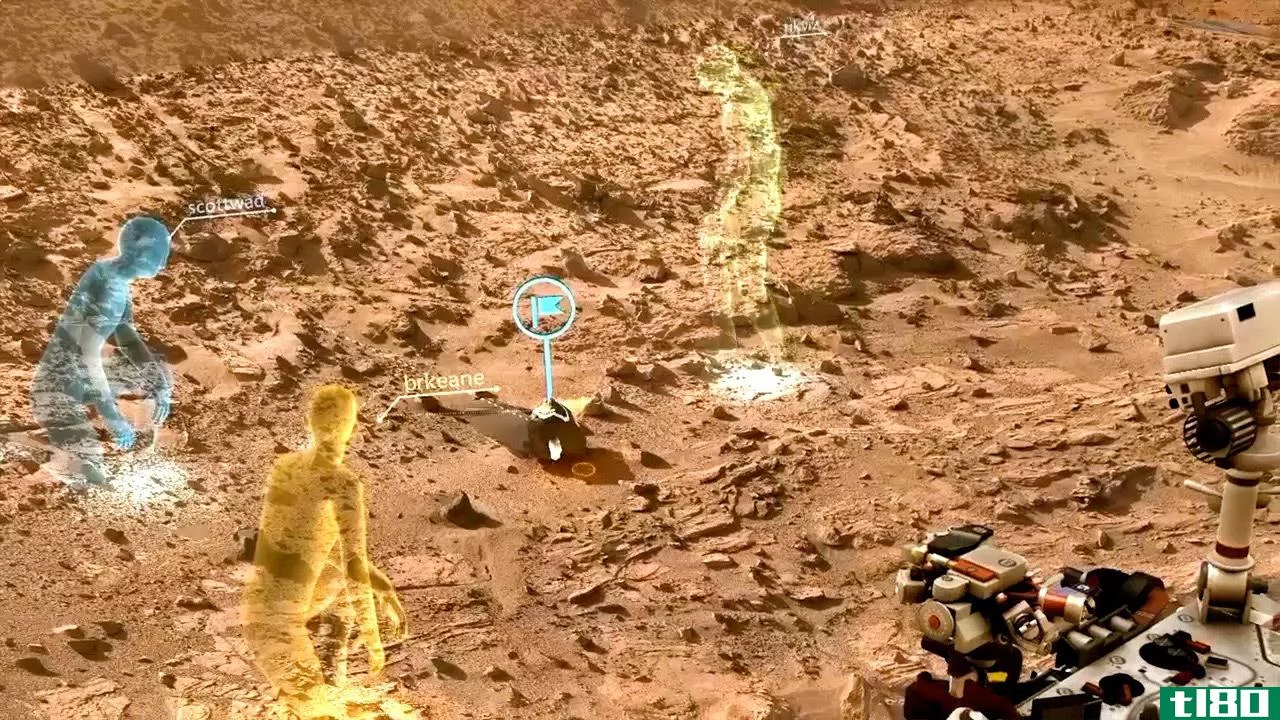 视窗全息将让美国宇航局探索好奇号在火星上看到了什么