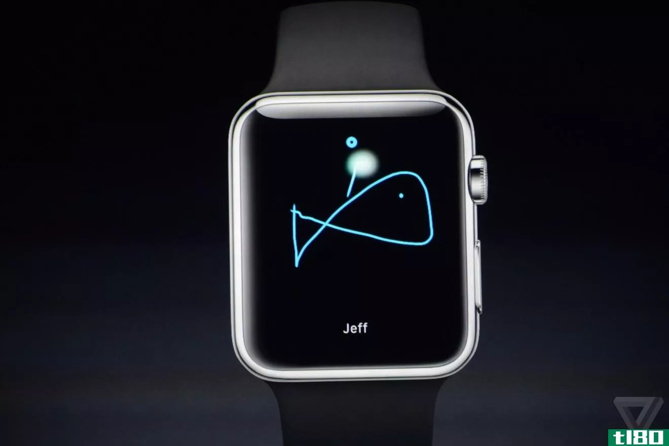 苹果手表使用“数字触摸”系统进行无言交流