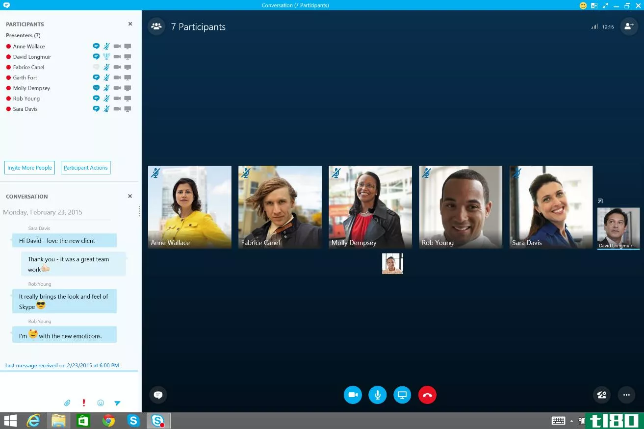 微软推出office 2016和skype for business previews