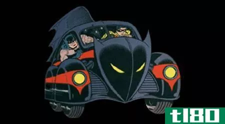 1940s batmobile comic