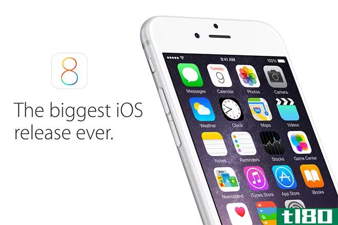 近一半的iphone和ipad已经运行ios8