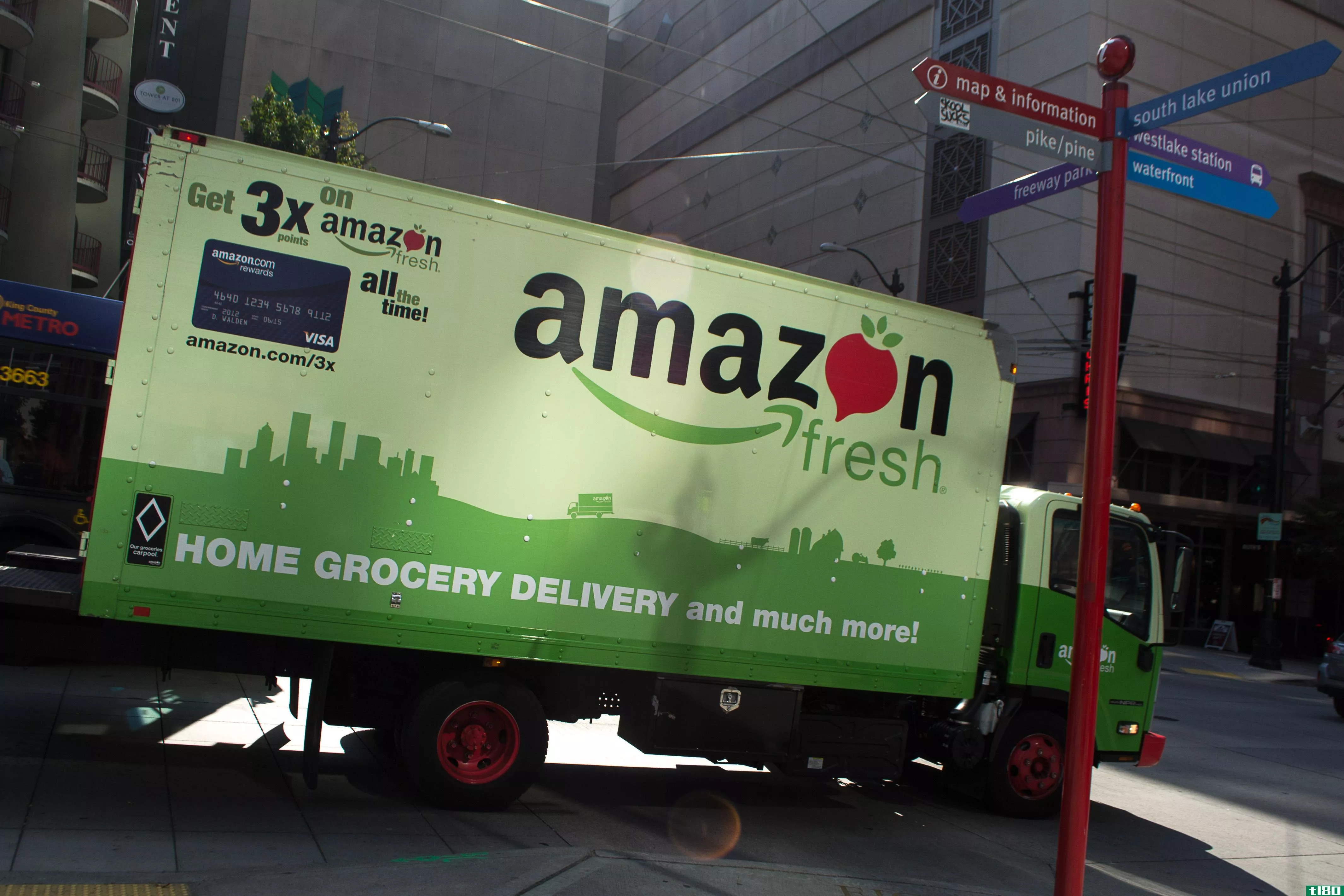 amazonfresh试图利用美国邮政服务来运送杂货