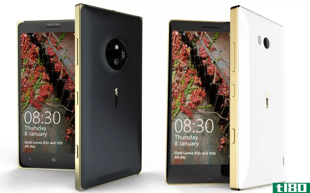 微软推出黄金版lumia 830和lumia 930