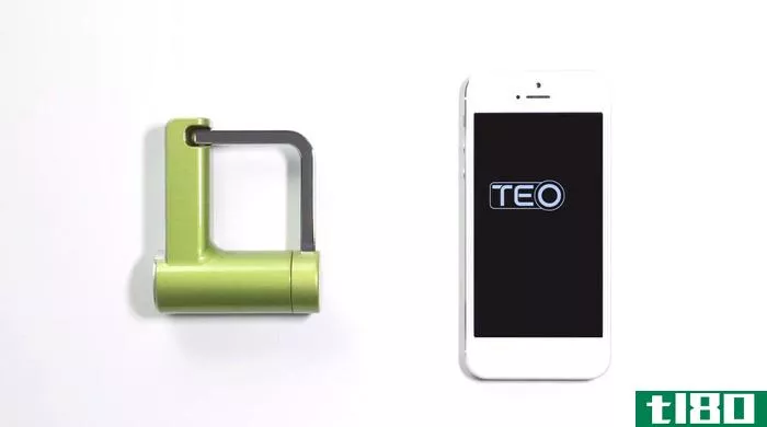 teo padlock使用蓝牙保护您的物品