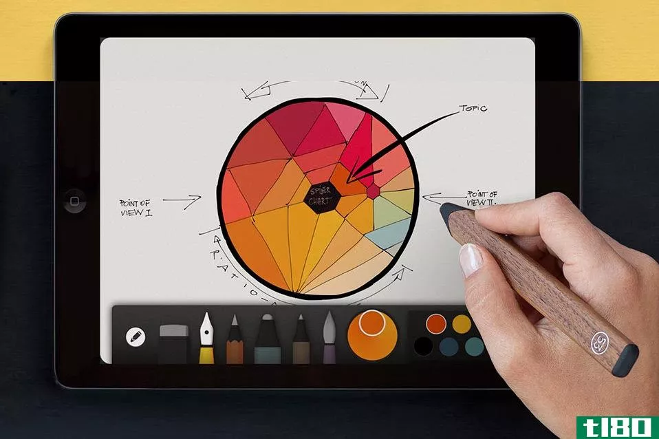 纸使ipad绘图工具免费，因为它寻求销售更多的铅笔