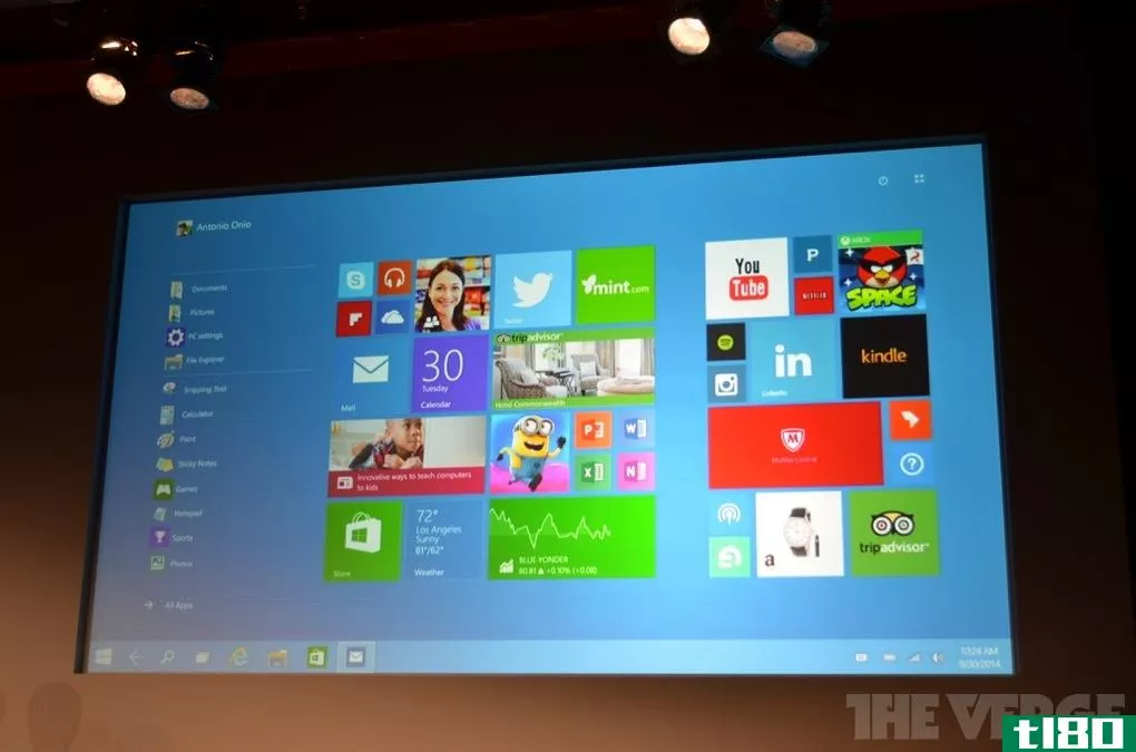 windows10是微软下一版本windows的正式名称