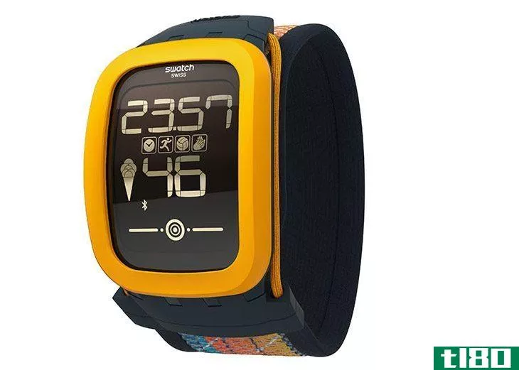 斯沃琪宣布推出具有健身功能的新型触摸屏手表