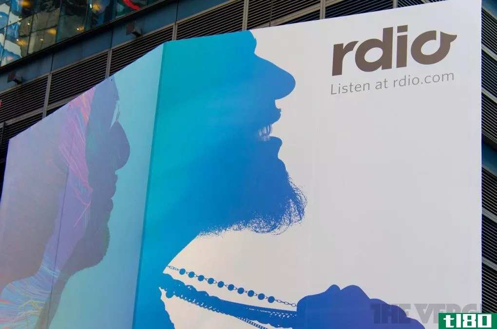 rdio紧随spotify，在网络上提供无限量的广告支持音乐