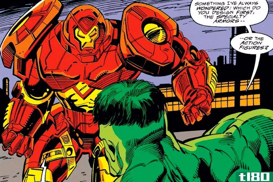 钢铁侠的“绿巨人”盔甲是惊奇漫画5年未来的最大线索