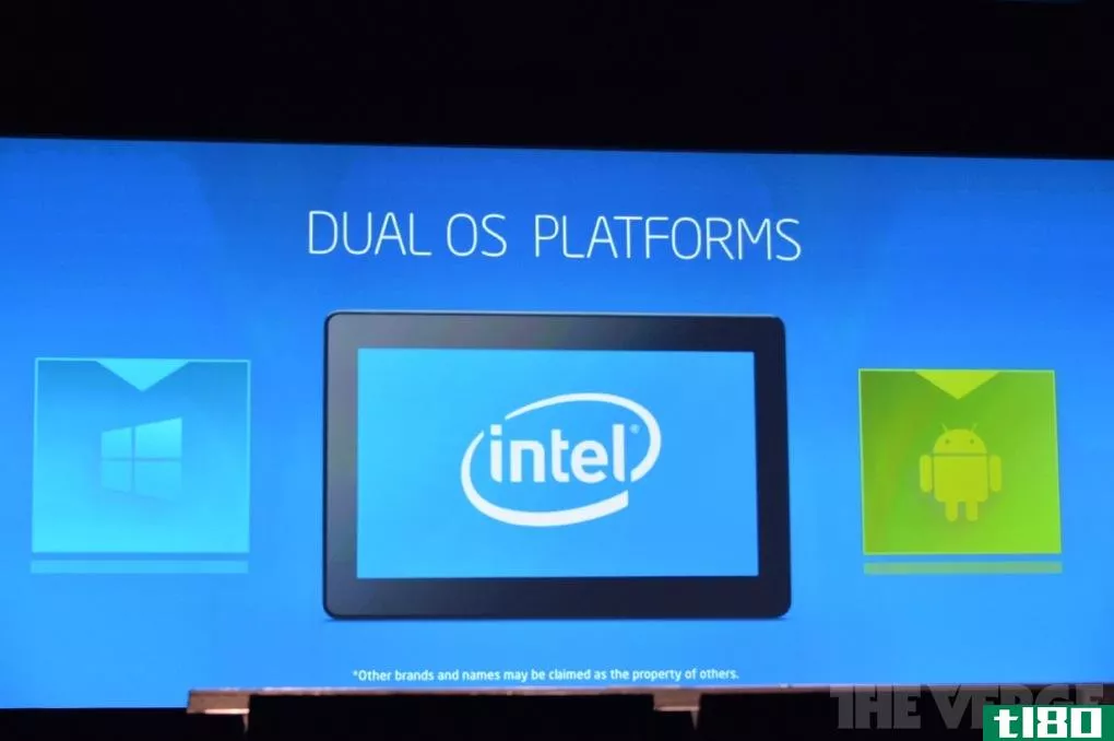 英特尔确认了运行windows和android的双操作系统计算机