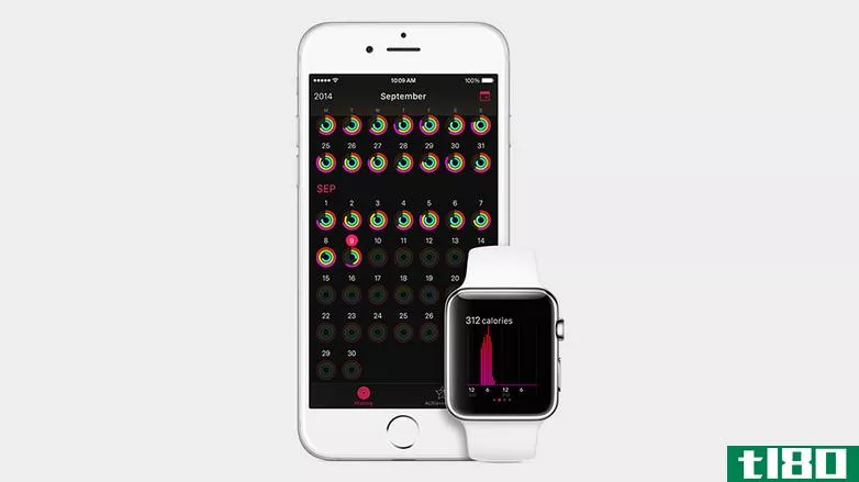 apple watch的活动和锻炼应用程序可全天候跟踪您的移动