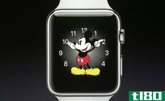 Apple Watch mickey