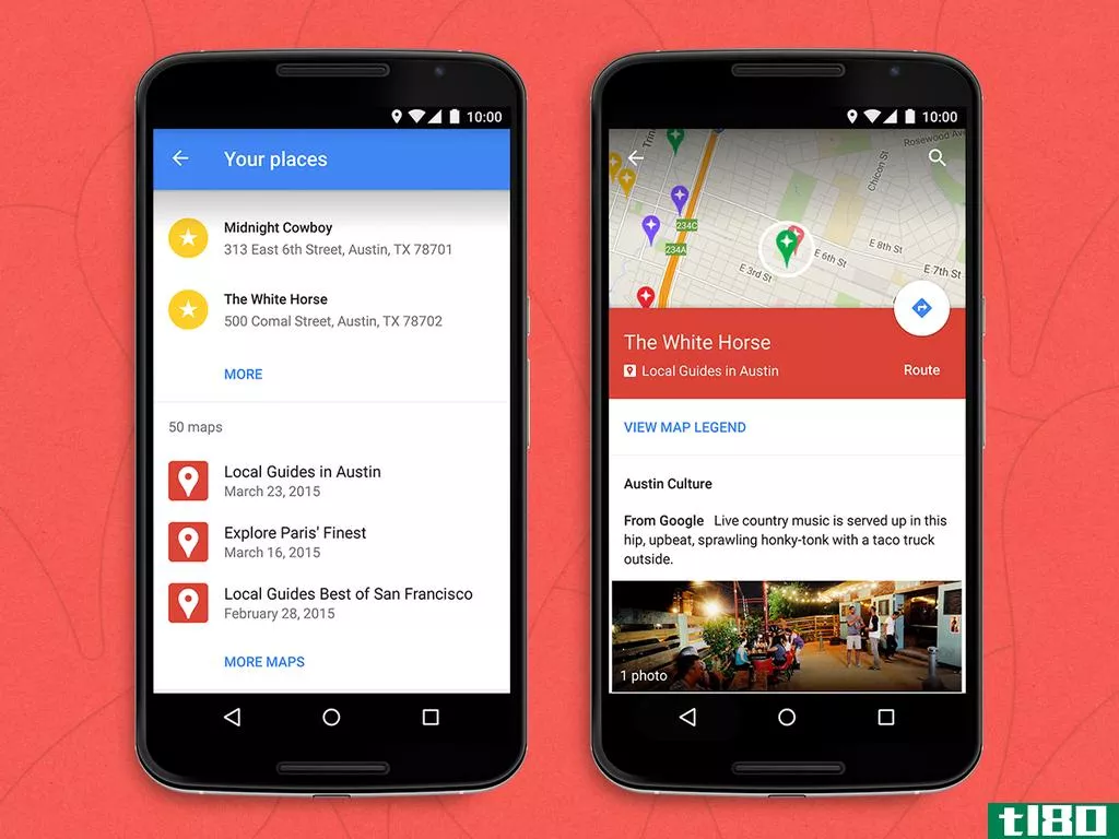 谷歌现在可以让你在主android地图应用程序中查看自定义地图