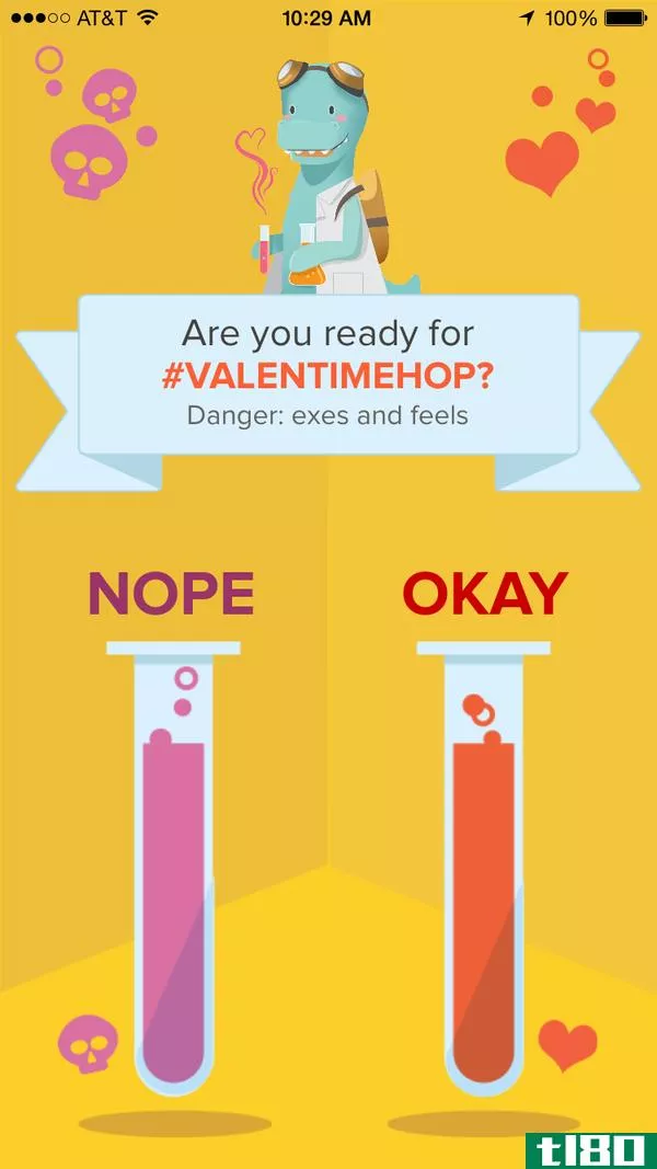 timehop意识到你可能不想在情人节看到你前任的照片