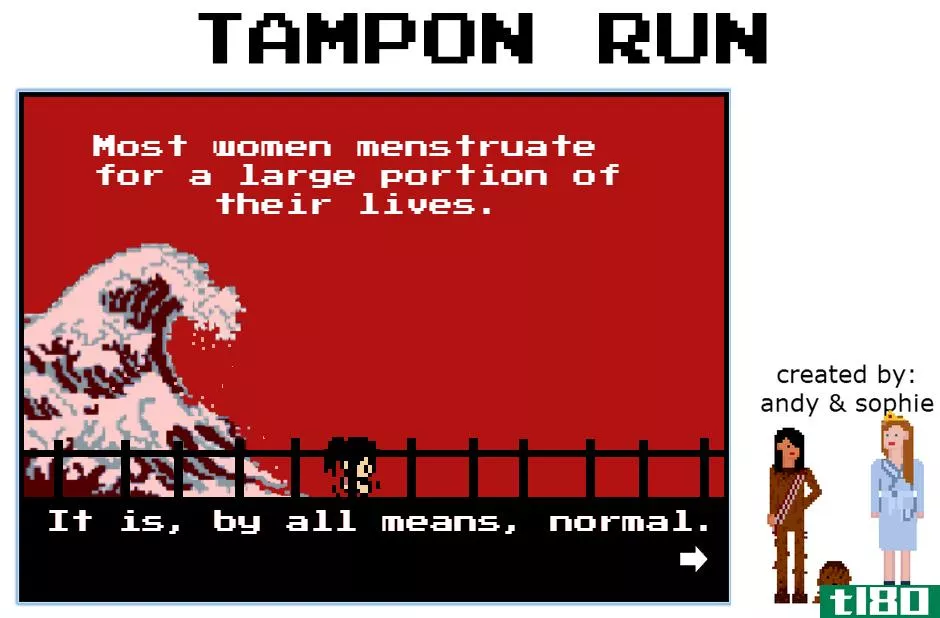 tampon run背后的青少年程序员把他们的女权游戏带到应用商店