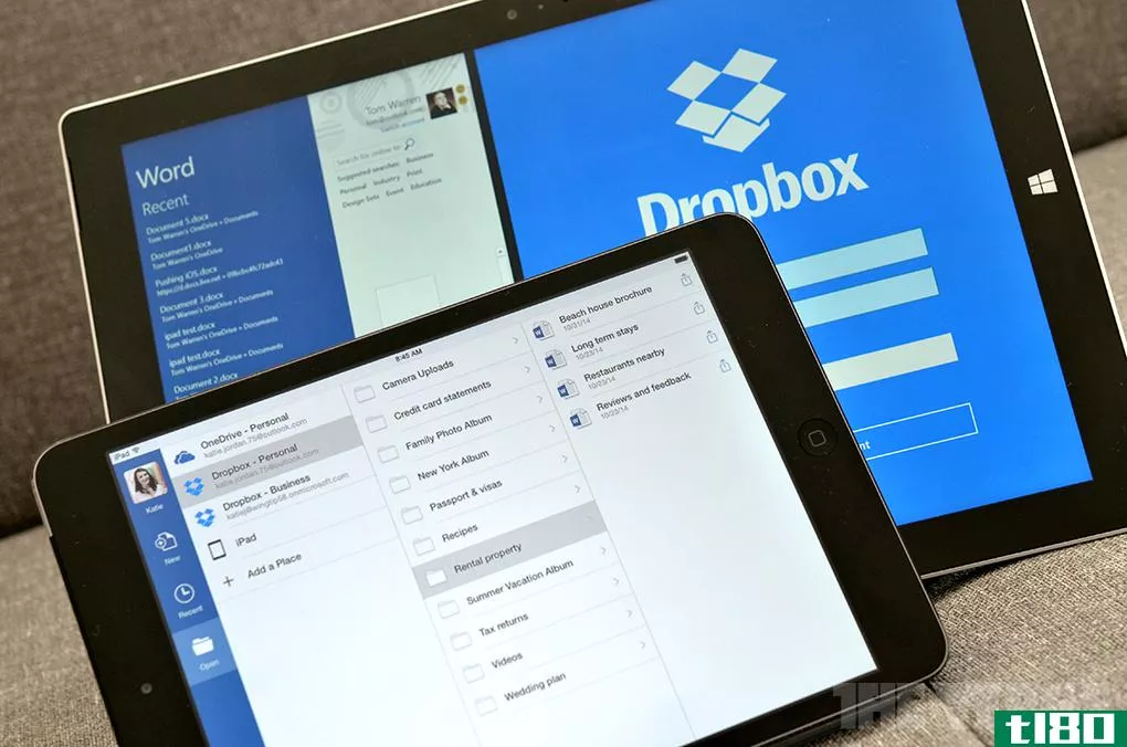 microsoft的office online现在允许您打开dropbox文档