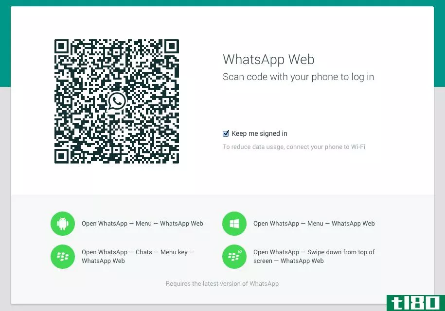 whatsapp为chrome和android推出了一个web客户端