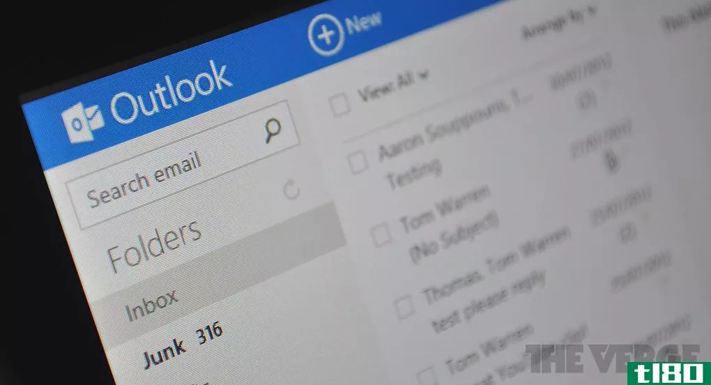 微软正在将应用程序引入其outlook.com电子邮件服务