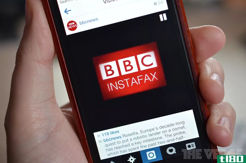 bbc尝试instagram视频提供每日新闻