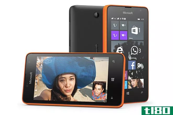 微软新推出的Lumia430是迄今为止最便宜的windows手机，售价仅为70美元