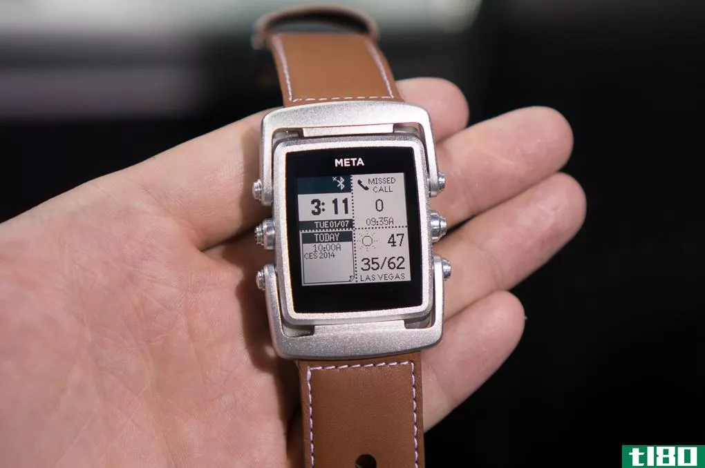 快速查看metawatch的新高级智能手表
