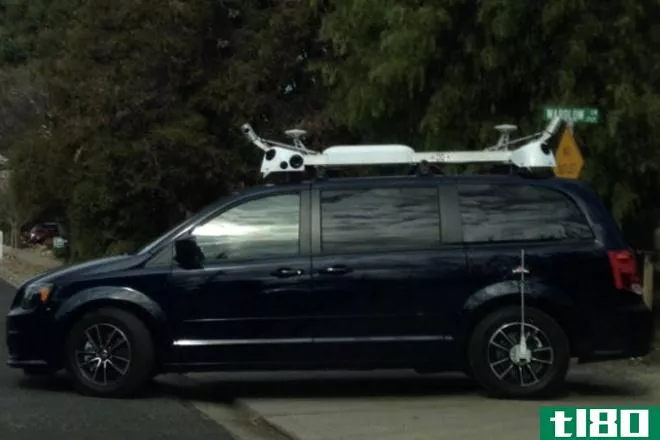 苹果测试装有车顶摄像头的神秘汽车