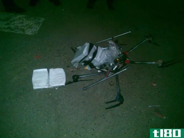 装满冰毒的无人机在美墨边境附近坠毁
