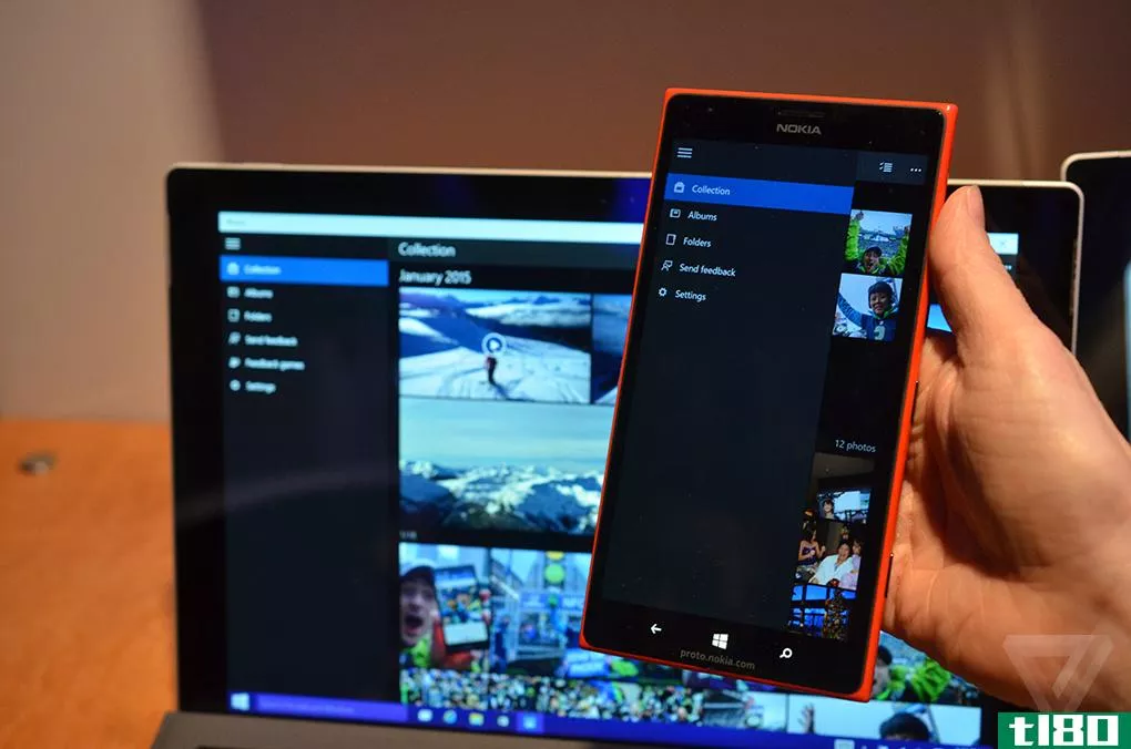 windows10forphones预览版现在包括了新的应用程序和spartan项目