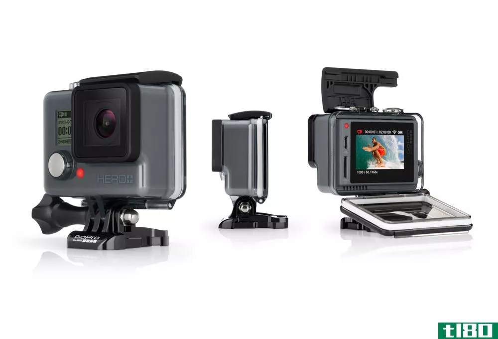 gopro宣布推出售价299美元的hero+lcd，扩大了低端摄像头的范围