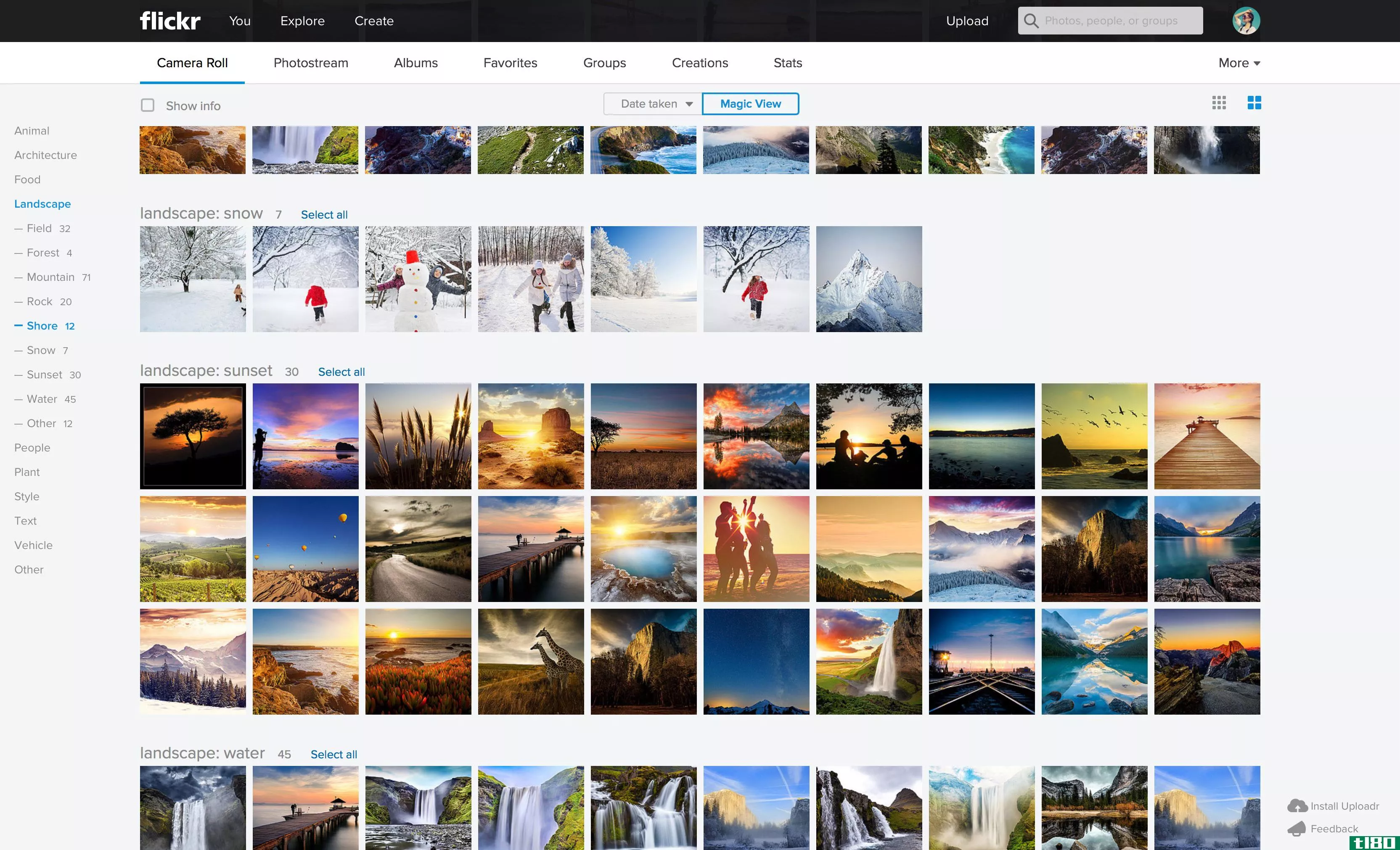 flickr重新设计了网络和移动应用程序，打造了在线照片存储的强大平台