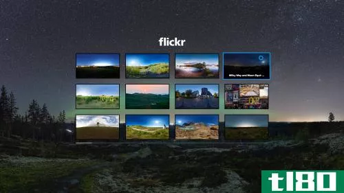 flickr新推出的gear vr应用程序可以让你观看数千张360度的照片